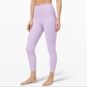 Lululemon Size 14 25” Align Lavender Dew Leggings